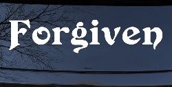 Forgiven Christian Christian Car or Truck Window Decal Sticker