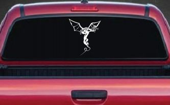Dragon Flying Car or Truck Window Decal Sticker