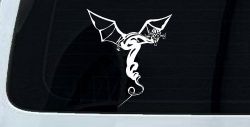Dragon Flying Car or Truck Window Decal Sticker
