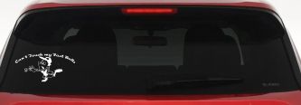 Funny Fast Ball Baseball Pitcher Sports Car or Truck Window Decal Sticker (White)