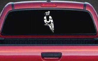Parakeet Car or Truck Window Decal Sticker