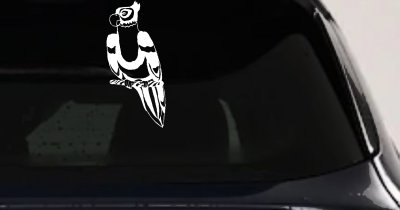 Parakeet Window Decal for Car or Truck Vinyl Sticker