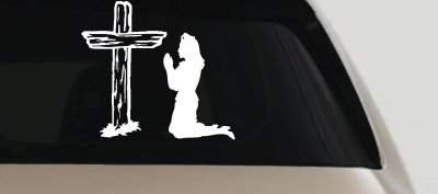 Nurse Cross Christian Decal for Cars Trucks Vinyl Window Sticker