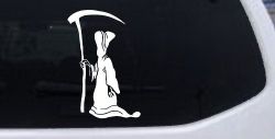 Grim Reaper Car or Truck Window Decal Sticker