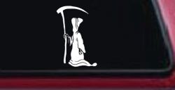 Grim Reaper Car or Truck Window Decal Sticker