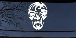 Tribal Skull Mask Car or Truck Window Decal Sticker