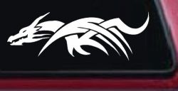 Tribal Dragon Car or Truck Window Decal Sticker