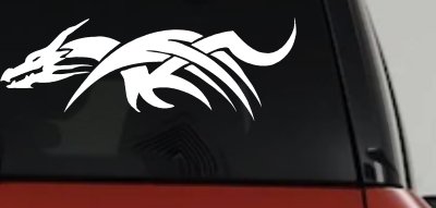 Epic Tribal Dragon Car Truck Window Sticker Vinyl Decal