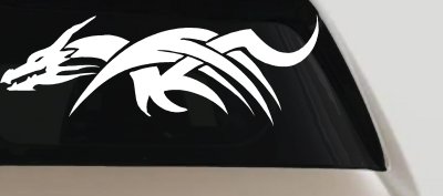 Epic Tribal Dragon Car Truck Window Sticker Vinyl Decal
