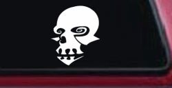 Tribal Skull Mask Car or Truck Window Decal Sticker