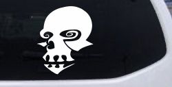 Tribal Skull Mask Car or Truck Window Decal Sticker
