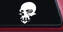 Tribal Skull Mask Car or Truck Window Decal Sticker