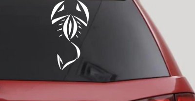 Tribal Scorpion Car Truck Window Vinyl Decal Sticker