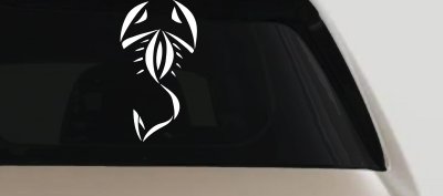 Tribal Scorpion Car Truck Window Vinyl Decal Sticker