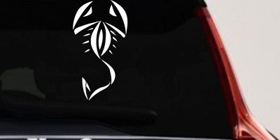 Tribal Scorpion Car Truck Window Vinyl Decal Sticker