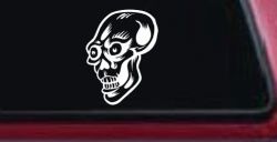 Big Eyed Skull Car or Truck Window Decal Sticker