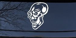 Big Eyed Skull Car or Truck Window Decal Sticker