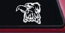Cartoon Eagle Head Car or Truck Window Decal Sticker