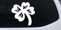 Four Leaf Clover Car or Truck Window Decal Sticker