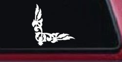 Inside Corner Vine Accent Car or Truck Window Decal Sticker