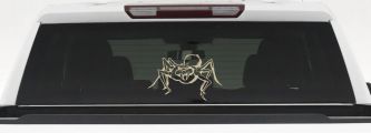 Spider Car or Truck Window Decal Sticker (Desert Sand)