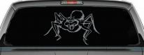 Spider Car or Truck Window Decal Sticker (Telegrey)