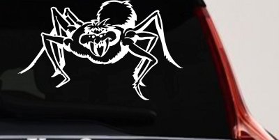 Spider Web Car Truck Window Decal Sticker Vinyl Graphic Auto Decor