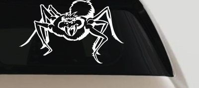 Spider Web Car Truck Window Decal Sticker Vinyl Graphic Auto Decor