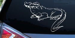 Crocodile Alligator Car or Truck Window Decal Sticker