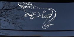 Crocodile Alligator Car or Truck Window Decal Sticker