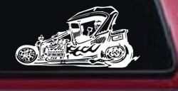 Rat Hot Rod Car or Truck Window Decal Sticker