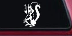 Stinky Skunk Car or Truck Window Decal Sticker
