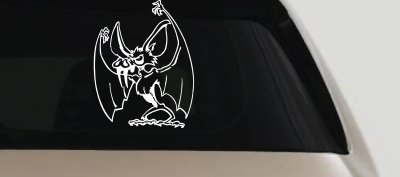 Bad Bat Car Truck Decal Sticker Window Vinyl Graphic