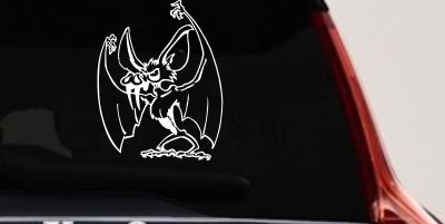 Bad Bat Car Truck Decal Sticker Window Vinyl Graphic