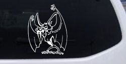 Bad little Bat Car or Truck Window Decal Sticker