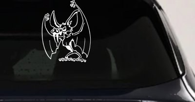 Bad Bat Car Truck Decal Sticker Window Vinyl Graphic