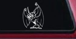 Bad little Bat Car or Truck Window Decal Sticker