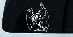 Bad little Bat Car or Truck Window Decal Sticker