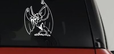 Bad Bat Car Truck Decal Sticker Window Vinyl Graphic