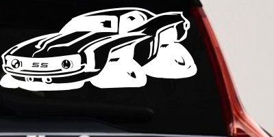 Chevrolet Camaro SS Window Decal Sticker Vinyl for Car or Truck