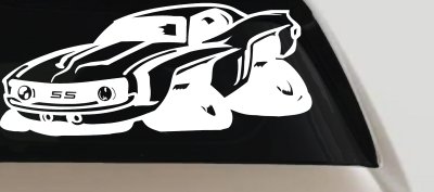 Chevrolet Camaro SS Window Decal Sticker Vinyl for Car or Truck
