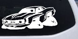 Chevrolet Camaro SS Car or Truck Window Decal Sticker