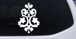 Swirl Vine Accents Car or Truck Window Decal Sticker
