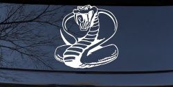 King Cobra Animals Car or Truck Window Decal Sticker