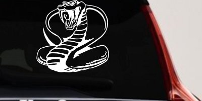King Cobra Vinyl Decal Sticker for Cars Trucks Windows Animal Design