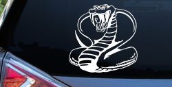 King Cobra Animals Car or Truck Window Decal Sticker