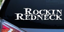 Rockin Redneck Country Car or Truck Window Decal Sticker