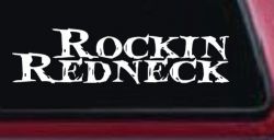 Rockin Redneck Country Car or Truck Window Decal Sticker