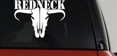 Redneck Longhorn Skull Car Truck Decal Vinyl Sticker Country Style