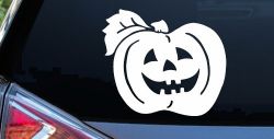 Jack O Lantern Halloween Car or Truck Window Decal Sticker